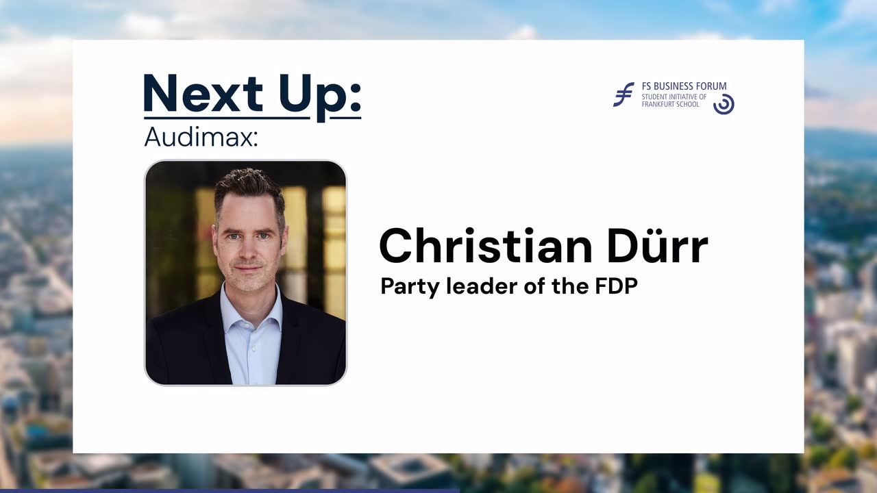 Businessforum 2025 – Christian Dürr